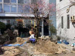 植栽工事（三条市）