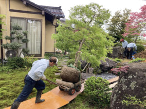 庭園修繕（三条市）