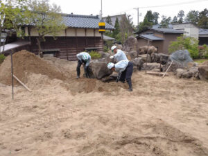 枯山水回遊式庭園（新潟市西蒲区）-1