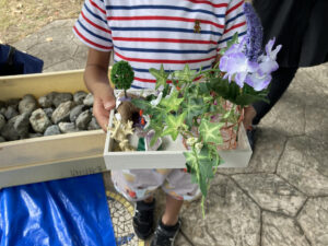 流木・ストーンアート教室　（三燕みどりの森/燕市・三条市）