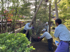 植栽工事（分水町）