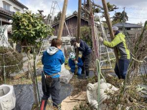 灯篭修繕（燕市）