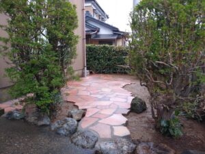 石組み、石張り