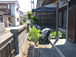 庭園終い（三条市）